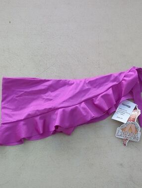 Nicolita Hot Pink Ruffled Bikini Bottom